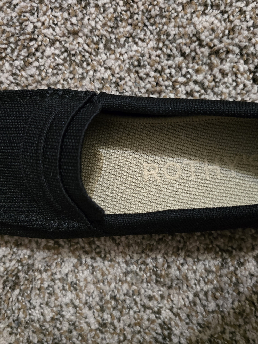 Rothy's Women's Black Slip-On Loafers - Picture 5 of 6
